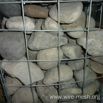 Easy installation welded gabion mesh retaining wall